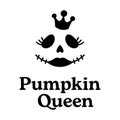 Pumpkin Queen lettering