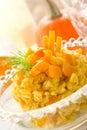 Pumpkin risotto