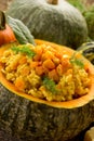 Pumpkin risotto