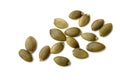 Pumpkin Seeds or Pepitas Isolated Royalty Free Stock Photo