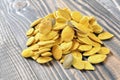 Pumpkin seeds Royalty Free Stock Photo