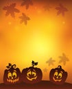 Pumpkin silhouettes theme image 7