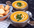 Pumpkin Soup Royalty Free Stock Photo