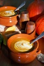 Pumpkin Soup. Pumpkin Traditional Cream.