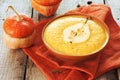 Pumpkin soup-puree