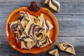 Pumpkin Spice and Chocolate Swirled Bark Candy