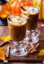 Pumpkin Spice Coffee Royalty Free Stock Photo