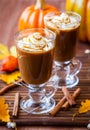 Pumpkin Spice Coffee Royalty Free Stock Photo