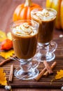 Pumpkin Spice Coffee Royalty Free Stock Photo