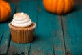Pumpkin Spice Cupcakes Royalty Free Stock Photo