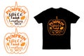 Pumpkin spice and everything nice Autumn Bundle t-shirt design