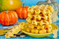 Pumpkin waffles