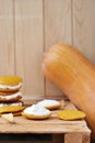 Pumpkin whoopie cookie