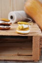 Pumpkin whoopie cookie