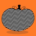 pumpkin zigzag thin black 01