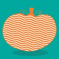 pumpkin zigzag thin orange 02