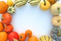 Pumpkins food background Royalty Free Stock Photo