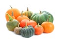 Pumpkins varieties Royalty Free Stock Photo