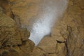 Punakaiki blowhole in action