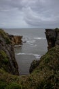 Punakaiki pancake rocks and blowhole walk, New Zealand