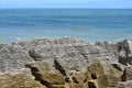 Punakaiki Pancake Rocks, New Zealand Royalty Free Stock Photo