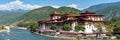 Punakha Dzong - Bhutan Royalty Free Stock Photo