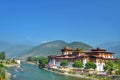 Punakha Dzong Monastery or Pungthang Dewachen Phodrang