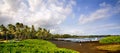 Punaluu Black Sand Beach Royalty Free Stock Photo