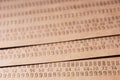 Punched cards background Royalty Free Stock Photo