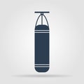 The Punching Bag icon. Boxing symbol