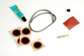 Puncture Repair Patch Royalty Free Stock Photo