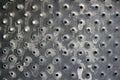 Punctured Metal Royalty Free Stock Photo