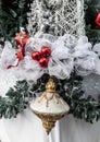 Punda at christmas Royalty Free Stock Photo