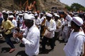 Pune, India 14 July 2023, cheerful Pilgrims at Palkhi, During Pandharpur wari procession Pilgrims marching toward Vitthala temple Royalty Free Stock Photo