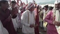 cheerful Pilgrims at Palkhi, During Pandharpur wari at Dive Ghat