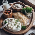 Pungent Norwegian Rakfisk with Boiled Potatoes and Flatbread