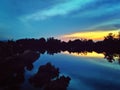 Punggol River at dusk