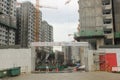 Punggol Singapore, construction site