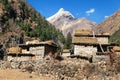 Pungmo village - Lower Dolpo - western Nepal Royalty Free Stock Photo