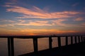 Pungo Sunset Royalty Free Stock Photo