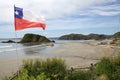 Punihuil beach, Chiloe island, Chile