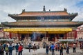 Puning Si temple, Eight Outer Temples of Chengde in Hebei, China Royalty Free Stock Photo