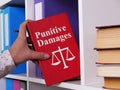 Punitive Damages are shown using the text Royalty Free Stock Photo