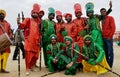 Punjabi folk dancers