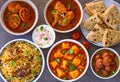 Punjabi non vegetarian main course Royalty Free Stock Photo