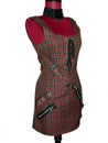 Punk Plaid Dress on Mannequin