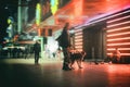 Punk Reeperbahn Hamburg Dog Night Party Tourist Royalty Free Stock Photo