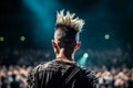 Punk rock concert. Generate Ai Royalty Free Stock Photo