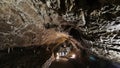 Punkva Cave in the Moravsky Kras, Moravian Karst Royalty Free Stock Photo