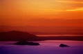 Puno Sunset Over Lake Titicaca Royalty Free Stock Photo